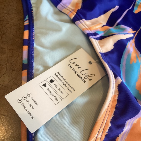 NWT Cupshe‎ Release Happiness Hipster Bikini Bottom, Large - Picture 9 of 9